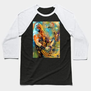 Zakk Wylde guitar player Baseball T-Shirt